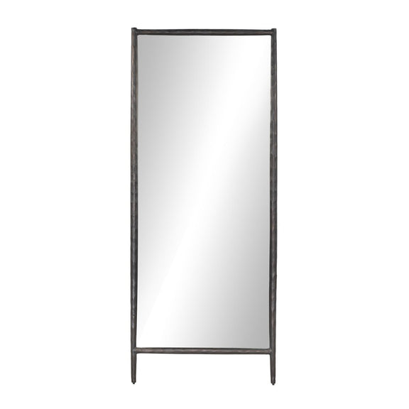 Tapered Floor Mirror - Bronzed Aluminum