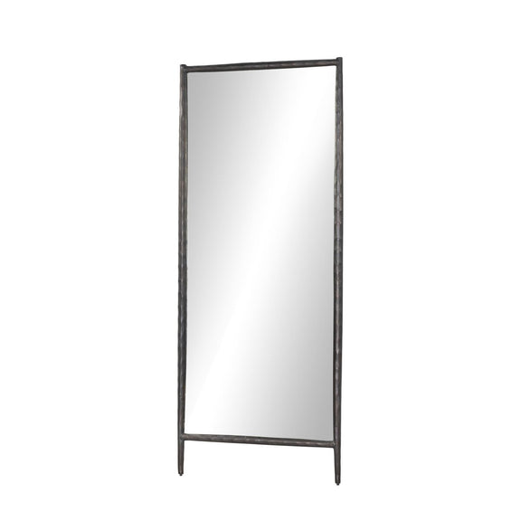 Tapered Floor Mirror - Bronzed Aluminum