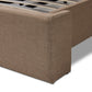 Sophia Bed - Crypton Nomad Taupe