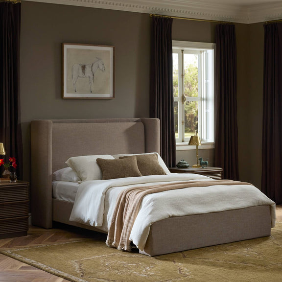 Sophia Bed - Crypton Nomad Taupe