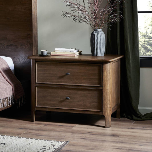 Russ Nightstand - Aged Oak