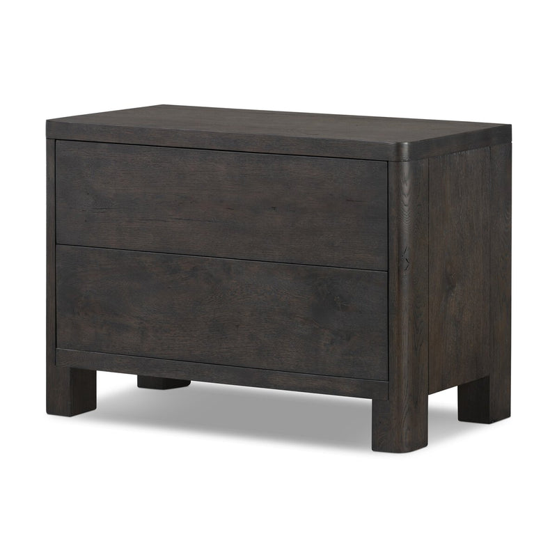 Noeline Nightstand - Smoked Black Veneer