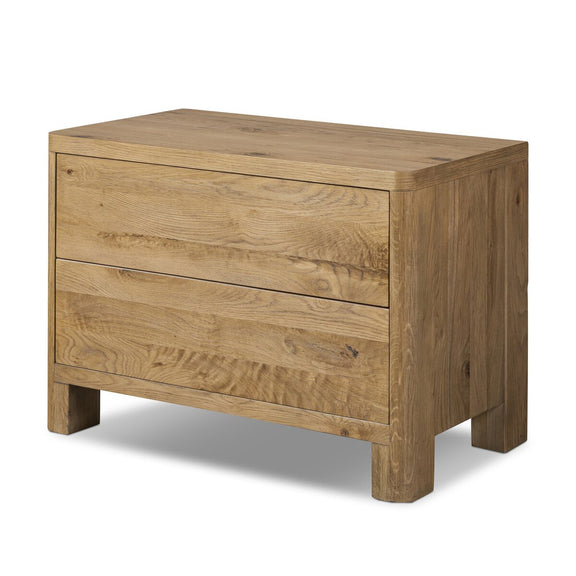Noeline Nightstand - Worn Oak Veneer