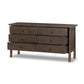 Freddie 6 Drawer Dresser - Brown