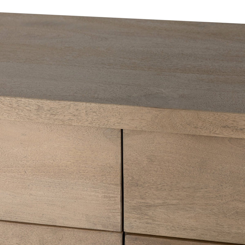 Freddie 6 Drawer Dresser - Caramel Mango
