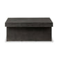 Huesca Outdoor Coffee Table - Distressed Graphite Concrete