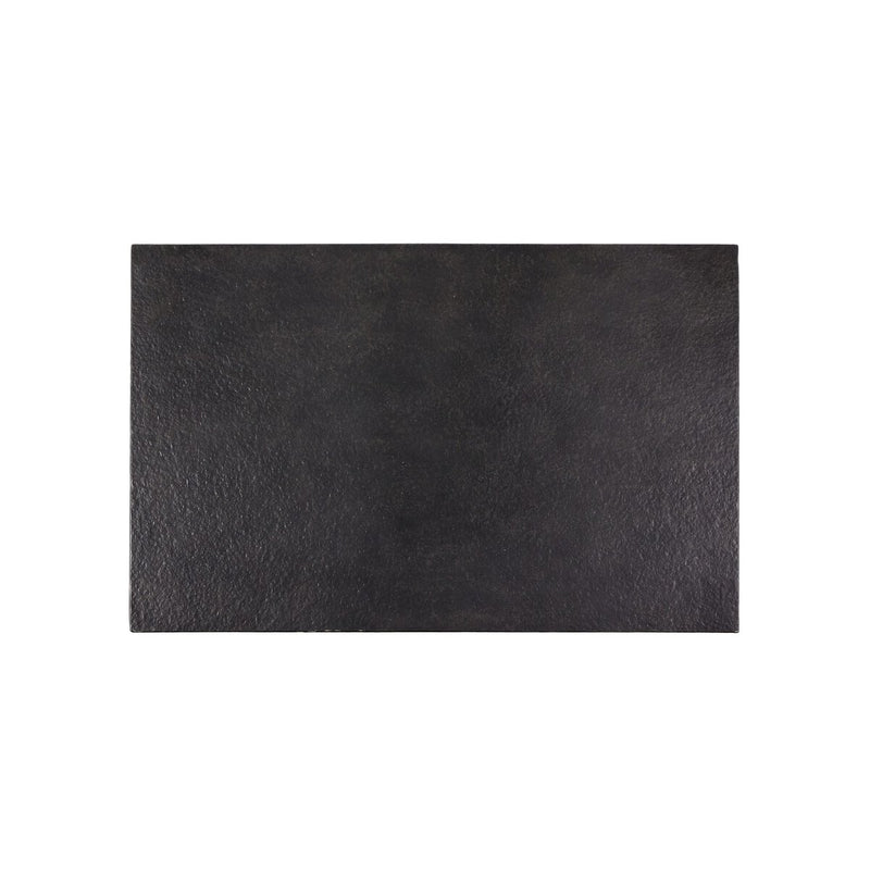 Huesca Outdoor Coffee Table - Distressed Graphite Concrete