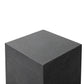 Huesca Outdoor End Table - Distressed Graphite Concrete