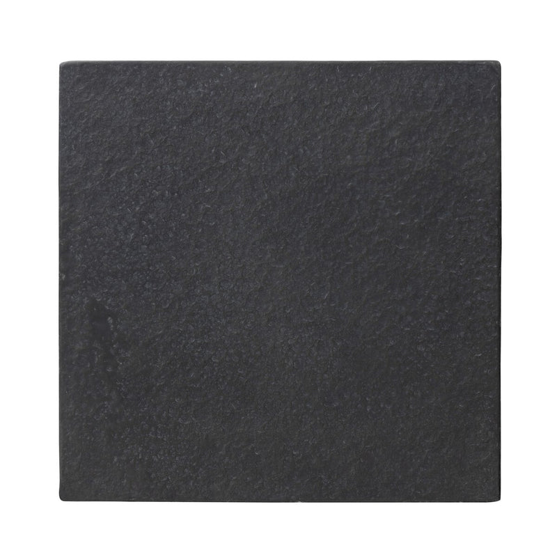 Huesca Outdoor End Table - Distressed Graphite Concrete