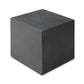 Huesca Outdoor End Table - Distressed Graphite Concrete