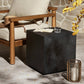 Huesca Outdoor End Table - Distressed Graphite Concrete