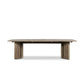 Huxley Outdoor Dining Table 110" - Stained Aged Grey-fsc