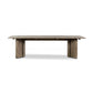 Huxley Outdoor Dining Table 110" - Stained Aged Grey-fsc