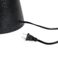 Ziggy Table Lamp - Hammered Black Aluminum