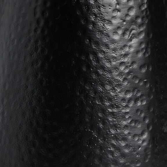 Ziggy Table Lamp - Hammered Black Aluminum