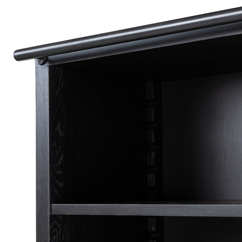 Admont Bookcase - Worn Black