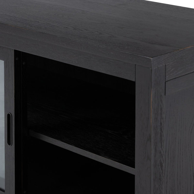 Admont Bookcase - Worn Black