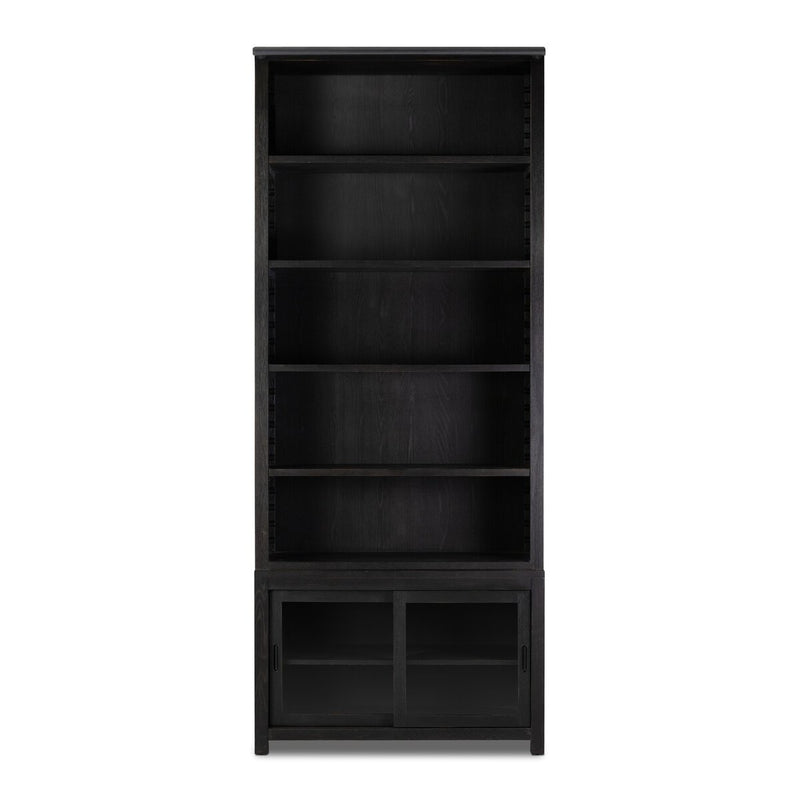 Admont Bookcase - Worn Black