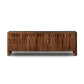 Ezri Media Console - Cocoa Oak