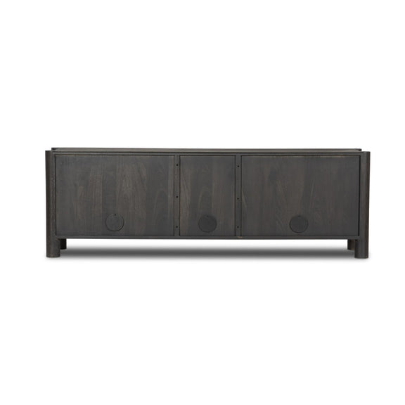 Ezri Media Console - Black Oak