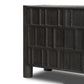 Ezri Media Console - Black Oak