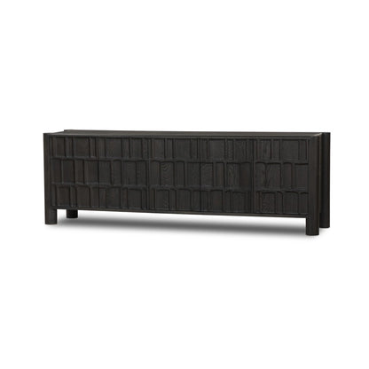 Ezri Media Console - Black Oak