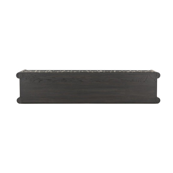 Ezri Media Console - Black Oak