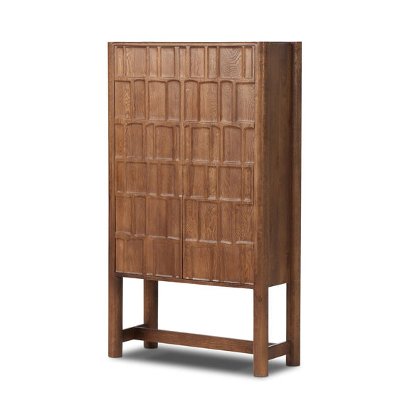 Ezri Cabinet - Cocoa Oak