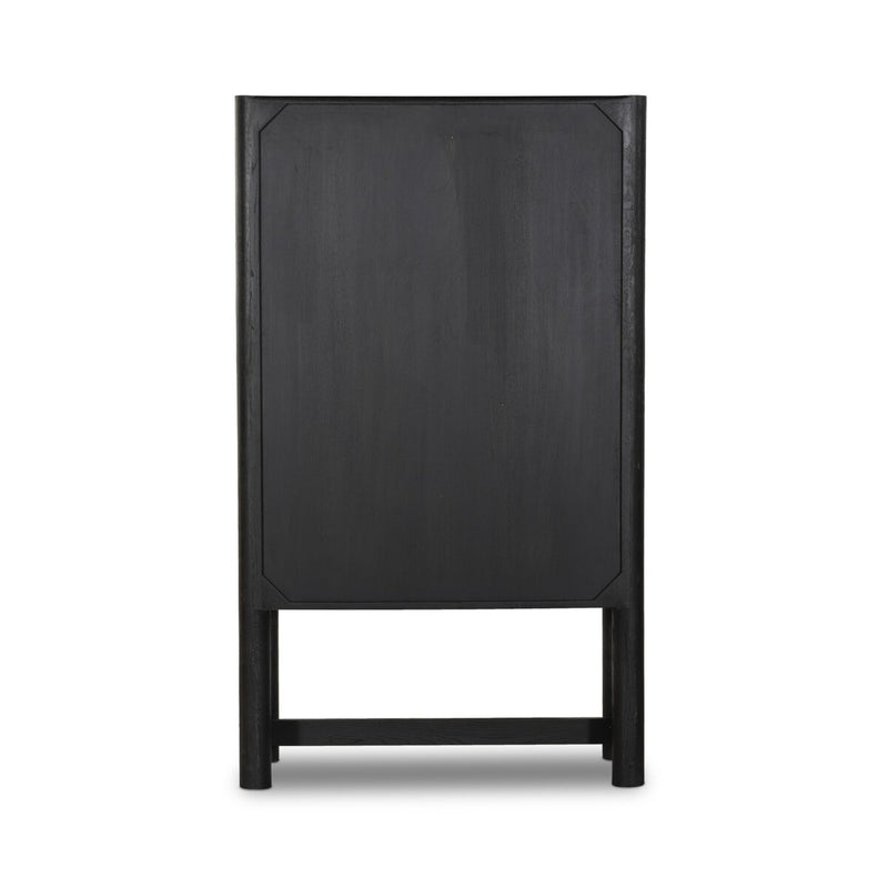 Ezri Cabinet - Black Oak