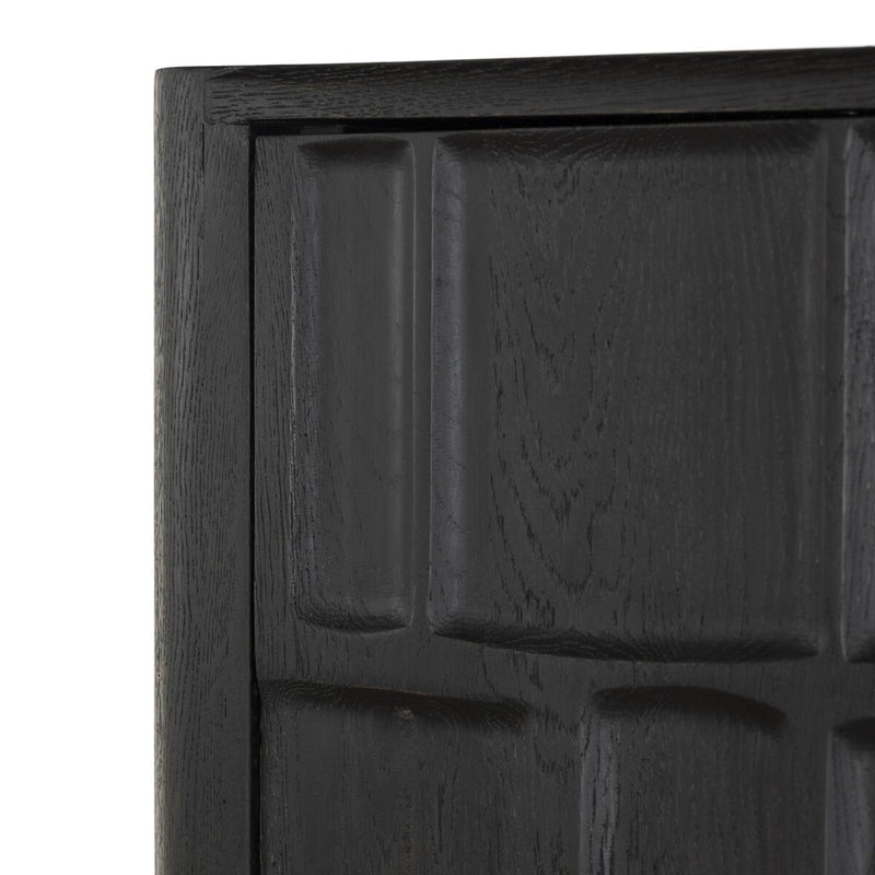 Ezri Cabinet - Black Oak