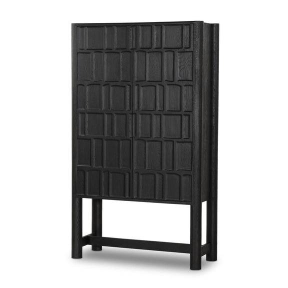 Ezri Cabinet - Black Oak