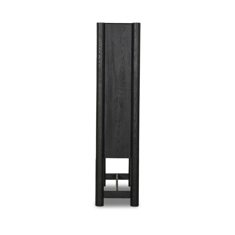 Ezri Cabinet - Black Oak