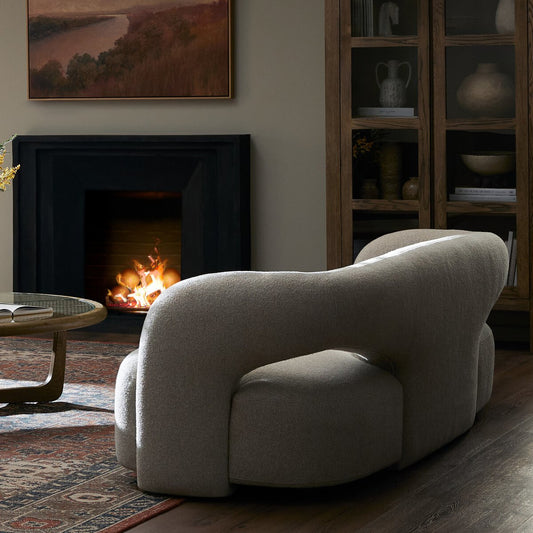 Mazie Sofa - Crete Pebble