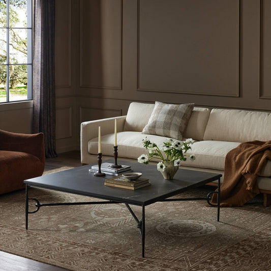 Babylon Coffee Table - Grey Italian Marble