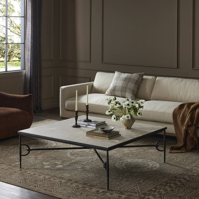 Babylon Coffee Table - Lunar Marble