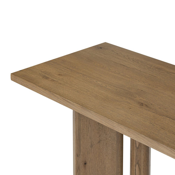 Huxley Console Table - Rubbed Light Oak