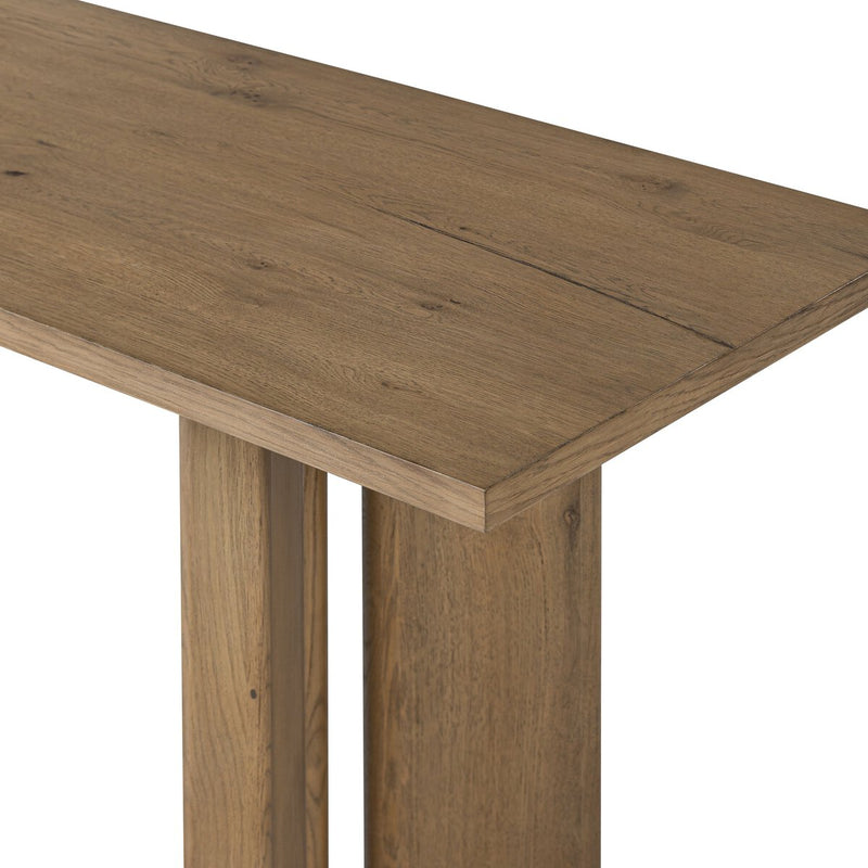 Huxley Console Table - Rubbed Light Oak