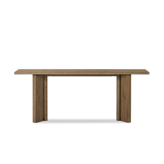 Huxley Console Table - Rubbed Light Oak