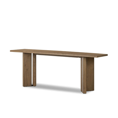 Huxley Console Table - Rubbed Light Oak