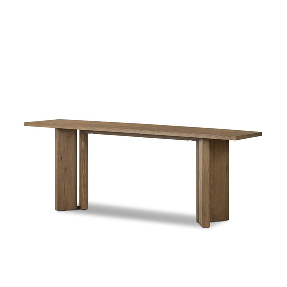 Huxley Console Table - Rubbed Light Oak