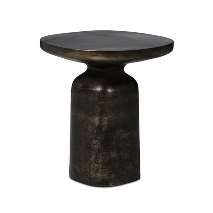 Odessa End Table - Distressed Bronze