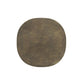 Odessa End Table - Textured Aged Brass