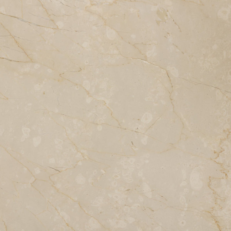 Polli End Table - Cream Marble