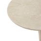 Polli End Table - Cream Marble