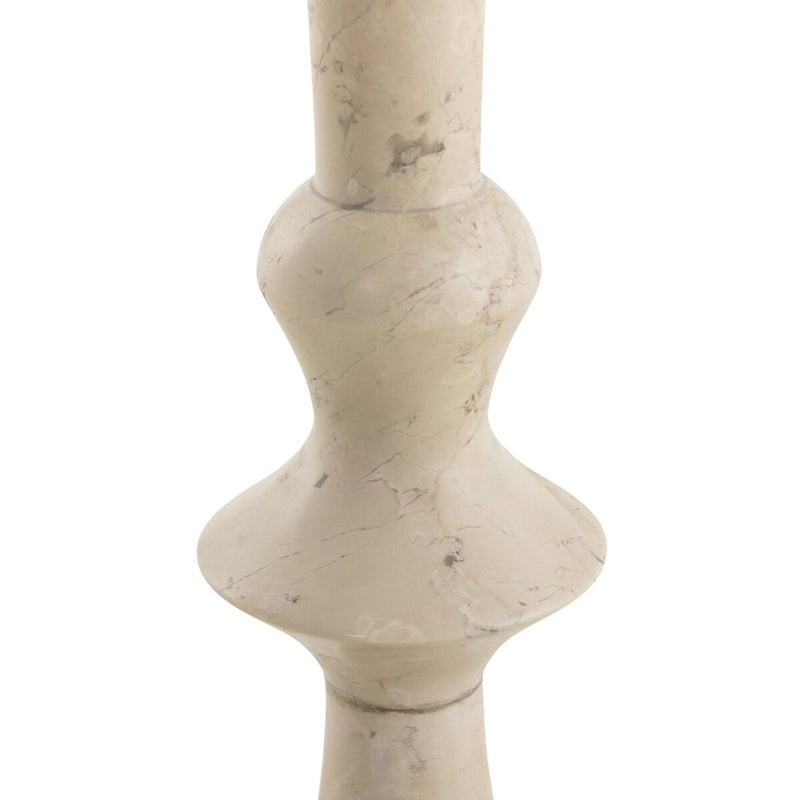 Polli End Table - Cream Marble
