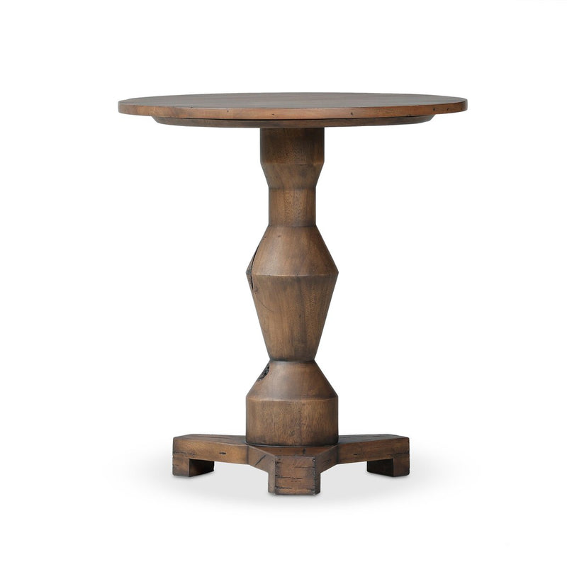 Rivi End Table - Antique Belgium Bleach
