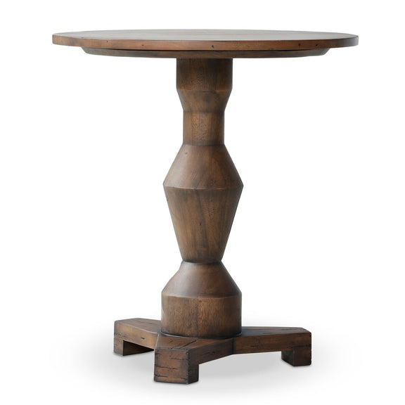 Rivi End Table - Antique Belgium Bleach