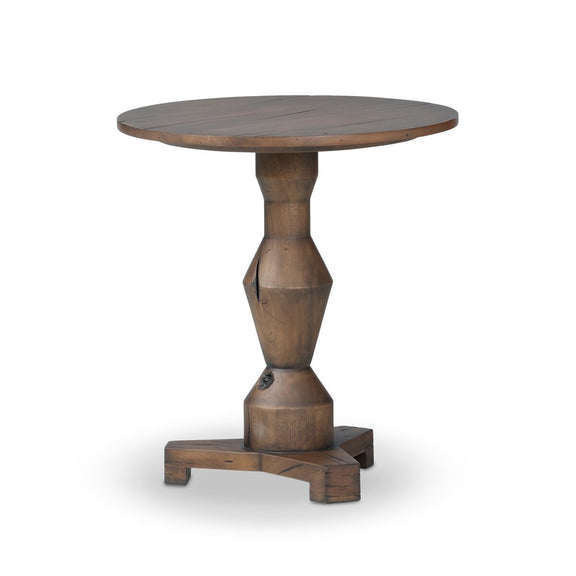 Rivi End Table - Antique Belgium Bleach