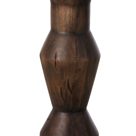 Rivi Large End Table - Antique Belgium Bleach