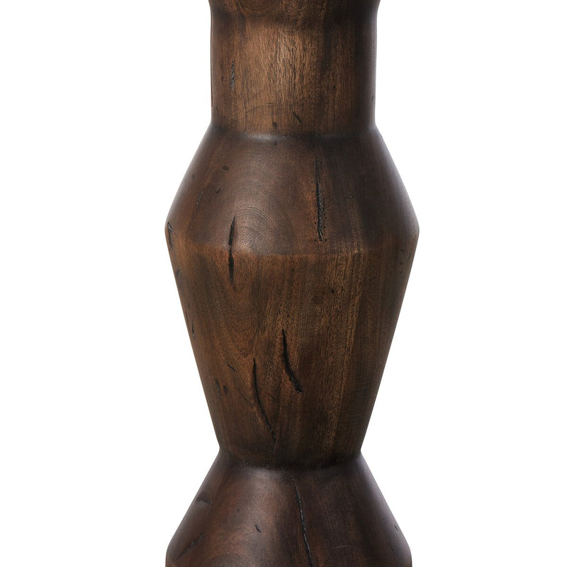 Rivi Large End Table - Antique Belgium Bleach